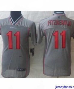 Premium Nike Arizona Cardinals 11 Larry Fitzgerald Grey Vapor Elite Jerseys