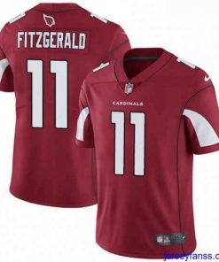 Stylish Nike Arizona Cardinals 11 Larry Fitzgerald Red Team Color Vapor Untouchable Limited Player NFL Jersey