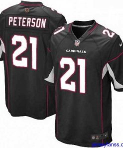 Stylish Nike Arizona Cardinals 21 Patrick Peterson Game Black Alternate NFL Jersey