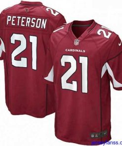 Stylish Nike Arizona Cardinals 21 Patrick Peterson Game Red Team Color NFL Jersey