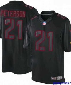 Fantastic Nike Arizona Cardinals 21 Patrick Peterson Limited Black Impact NFL Jersey