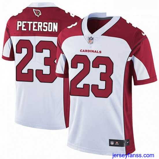 Fantastic Nike Arizona Cardinals 23 Adrian Peterson White Vapor Untouchable Limited Player NFL Jersey