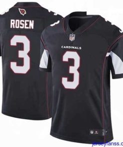 Gorgeous Nike Arizona Cardinals 3 Josh Rosen Black Alternate Vapor Untouchable Limited Player NFL Jersey
