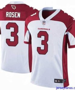 Stylish Nike Arizona Cardinals 3 Josh Rosen White Vapor Untouchable Limited Player NFL Jersey