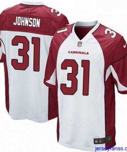 Exclusive Nike Arizona Cardinals 31 David Johnson Game White NFL Jersey