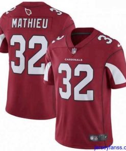 Stylish Nike Arizona Cardinals 32 Tyrann Mathieu Elite Red Team Color NFL Jersey