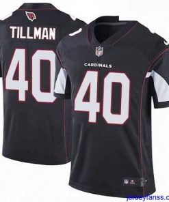 Impressive Nike Arizona Cardinals 40 Pat Tillman Elite Black Alternate NFL Jersey
