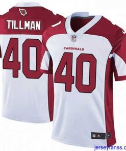 Gorgeous Nike Arizona Cardinals 40 Pat Tillman Elite White NFL Jersey