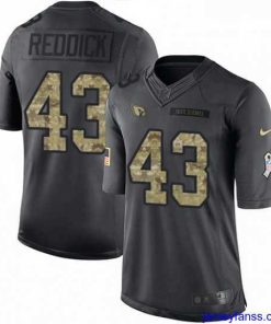 Gorgeous Nike Arizona Cardinals 43 Haason Reddick Limited Black 2016 Salute to Service NFL Jersey