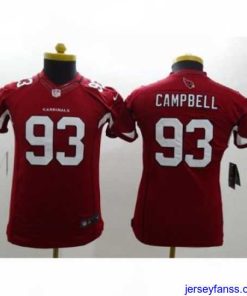 Outstanding Nike Arizona Cardinals #93 Calais Campbell Red Limited Jersey