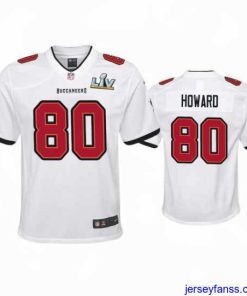 Exclusive O.J. Howard Buccaneers White Super Bowl Lv Game Jersey