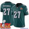 Premium Philadelphia Eagles Quinyon Mitchell #27 Green 2024 2025 Super Bowl LIX F.U.S.E Stitched NFL Jersey