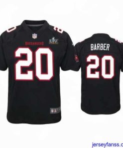 Fantastic Ronde Barber Buccaneers Black Super Bowl Lv Game Fashion Jersey